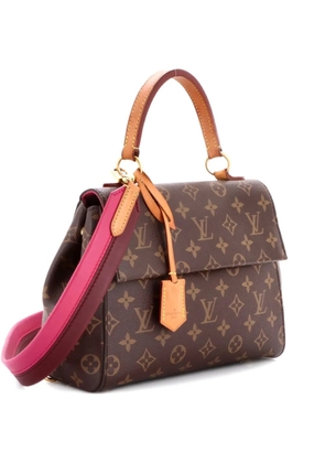 Louis Vuitton Pre-Owned Cluny Top Handle Bag Monogram Canvas BB satchel - Brown