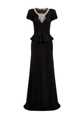 Jenny Packham Nocturne maxi dress - Black