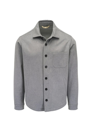 Maurizio Baldassari chest-pocket shirt jacket - Grey