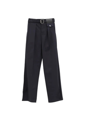 LOEWE belted trousers - Blue