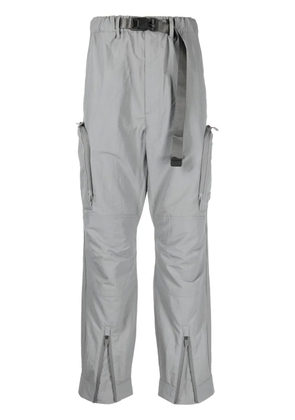 Spoonyard belted tapered cargo trousers - Grey