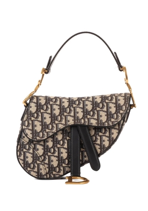Christian Dior Pre-Owned mini Saddle handbag - Blue