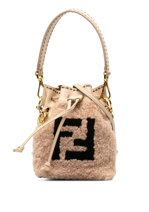 Fendi Pre-Owned 2015-2023 Mini Mon Tresor bucket bag - Neutrals