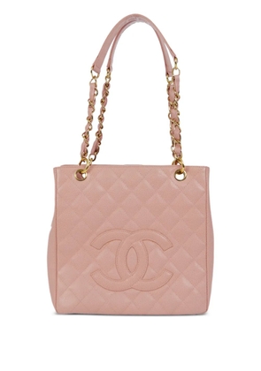 CHANEL Pre-Owned 2003 petite quilted tote bag - Pink