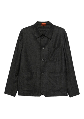 Barena button-fastening patch-pocket jacket - Grey