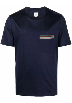 Paul Smith pocket cotton T-shirt - Blue