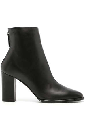 Le Silla Elsa 85mm leather ankle boots - Black