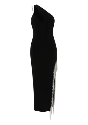 NISSA crystal-embellished maxi dress - Black
