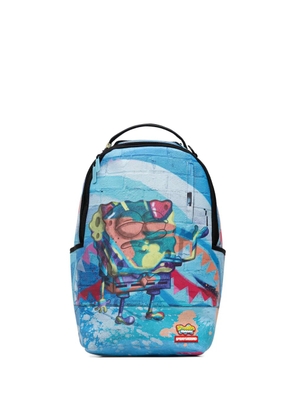 Sprayground SpongeBob-print backpack - Blue