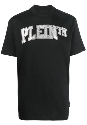 Philipp Plein Stones logo-print T-shirt - Black