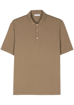 Boglioli cotton polo shirt - Neutrals