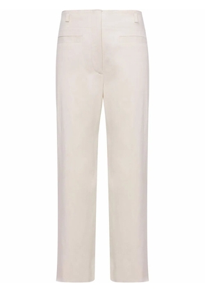 Proenza Schouler mid-rise bootcut trousers - White