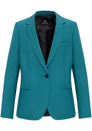 PS Paul Smith single-breasted wool blazer - Blue