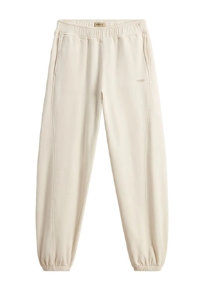 Woolrich fleece side-panel track pants - White