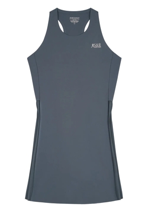 Sporty & Rich The Steffi Action pleated minidress - Grey