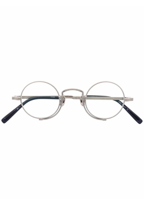 Matsuda 10103H round -rame glasses - Silver