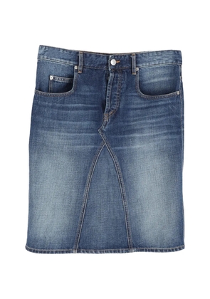 Isabel Marant Vintage denim mini skirt - Blue