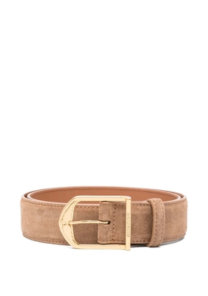 Zadig&Voltaire Rise suede belt - Neutrals