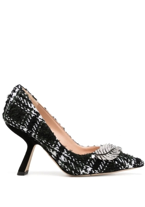 Nicholas Kirkwood Monstera 90mm pumps - Black