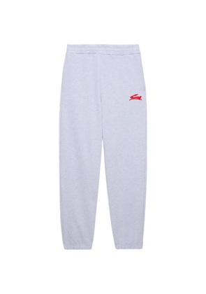 MSGM logo-embroidery track pants - Grey