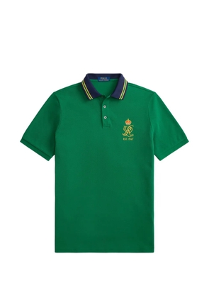Polo Ralph Lauren buttoned logo polo shirt - Green