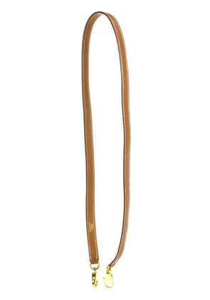 Hermès Pre-Owned 1997 contrast stitching shoulder strap - Brown
