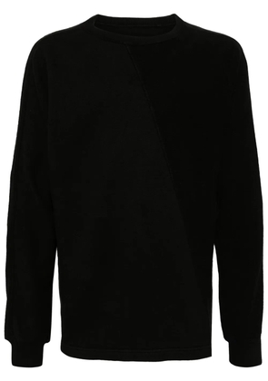 Maharishi Kesagiri hemp-organic cotton blend sweatshirt - Black