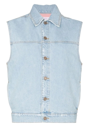 ERL sleeveless denim jacket - Blue
