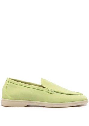 Scarosso Ludovica suede loafers - Green