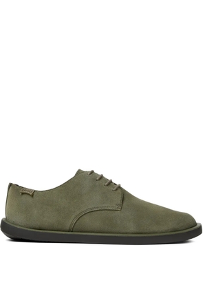 Camper Wagon lace-up derby shoes - Green