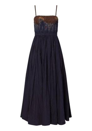 Altuzarra Andrea tie-dye midi dress - Blue