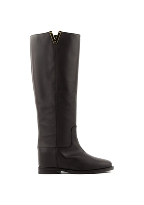 Paul Warmer Via Roma leather boots - Brown