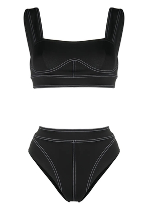 Noire Swimwear bralette two-piece bikini - Black