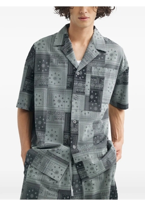 Off Duty patchwork pocket shirt - Grey