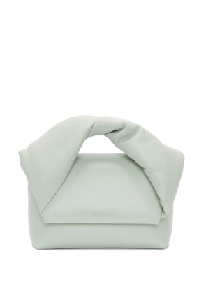 JW Anderson small Twister leather shoulder bag - Green