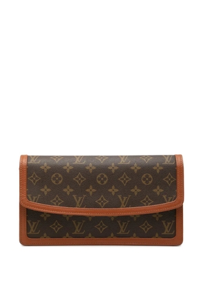 Louis Vuitton Pre-Owned 1990 Monogram Pochette Dame GM clutch bag - Brown