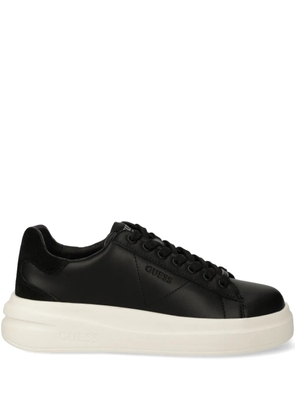 GUESS USA logo-debossed sneakers - Black