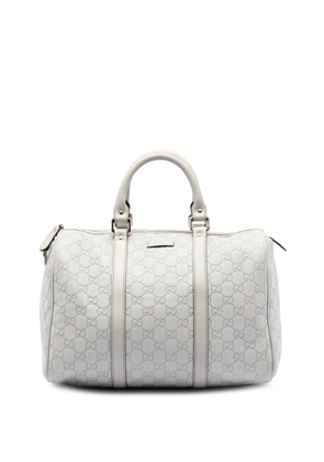 Gucci Pre-Owned 2016-2026 Medium Guccissima Joy boston bag - White