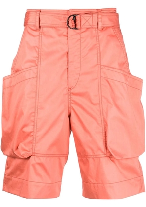 MARANT belted cargo shorts - Pink