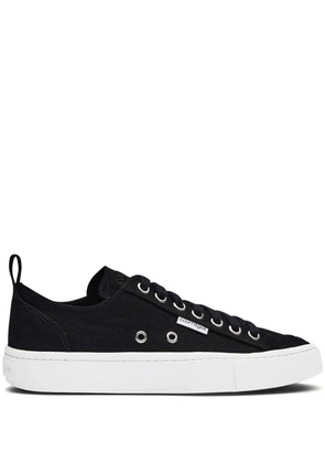 Courrèges Canvas 01 lace-up sneakers - Black