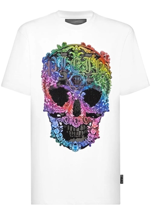 Philipp Plein SS Baroque Skull T-shirt - White