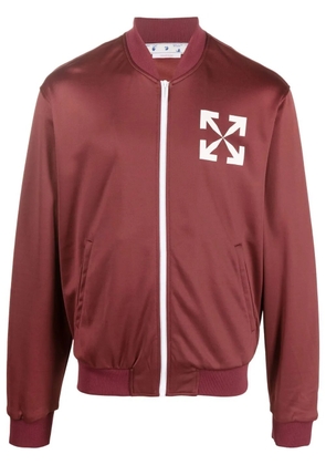 Off-White Arrows-motif track jacket - Red