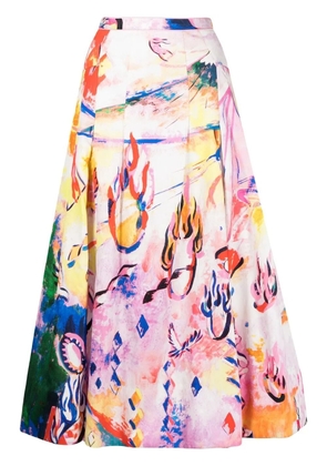 SHIATZY CHEN Circus Collection A-line skirt - Pink