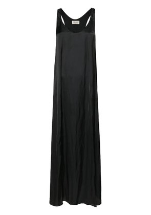 Zadig&Voltaire Rarys satin maxi dress - Black
