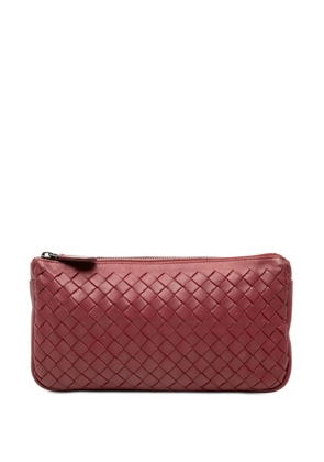Bottega Veneta Pre-Owned 2009 Nappa Intrecciato pouch - Red