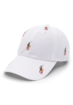 Polo Ralph Lauren Polo Pony-embroidered baseball cap - White