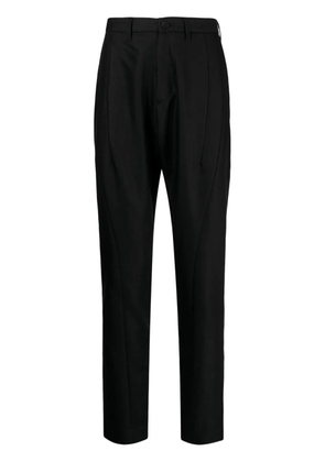 Julius straight-leg glittery tailored trousers - Black