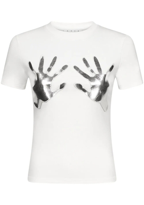 AREA Handprint T-shirt - White
