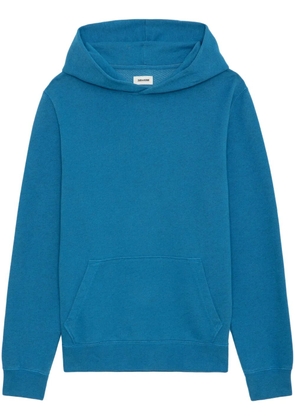 Zadig&Voltaire Sanchi Mo photo-print hoodie - Blue