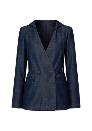 TWINSET Chambray blazer - Blue